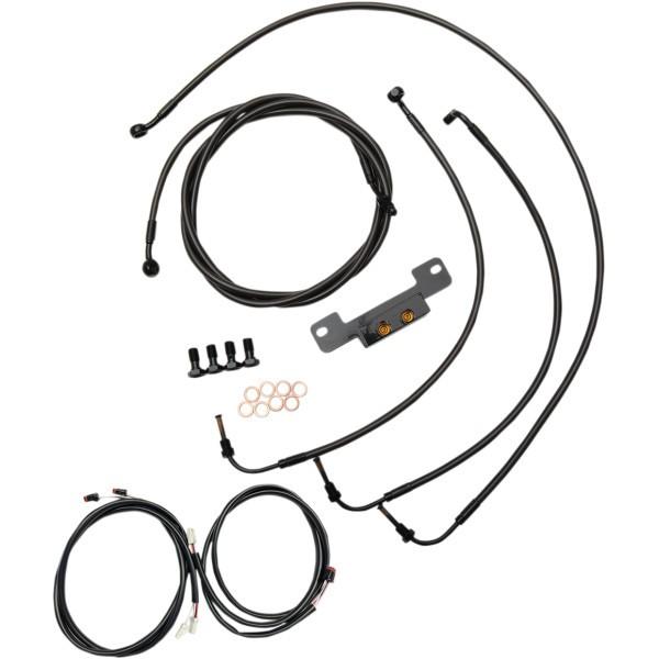 �yUSA�݌ɂ���z 0662-0575 LA�`���b�p�[�Y LA Choppers �P�[�u���|���t�L�b�g Midnight 17�N?19�N CVO ABS�� 18-20�C���`�p HD�X