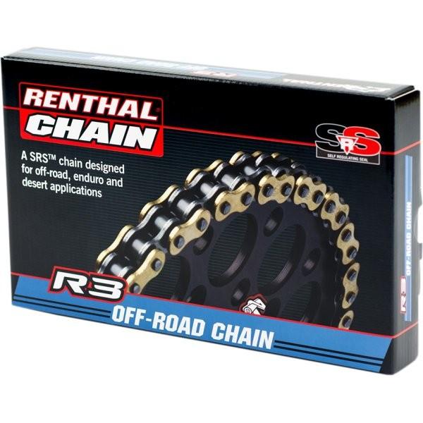 �yUSA�݌ɂ���z 1223-1203 �����T�� RENTHAL �`�F�[�� SRS�V�[�� 520R33/120L �S�[���h HD�X