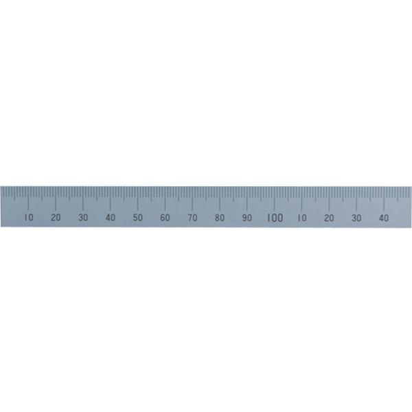 ■シンワ マシンスケール150mm上段左基点目盛穴無【8163852:0】[店頭受取不可]