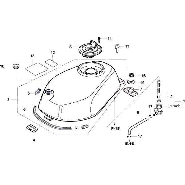 16950-NX2-003 z_[VO HRC RbNASSYt[G HDX