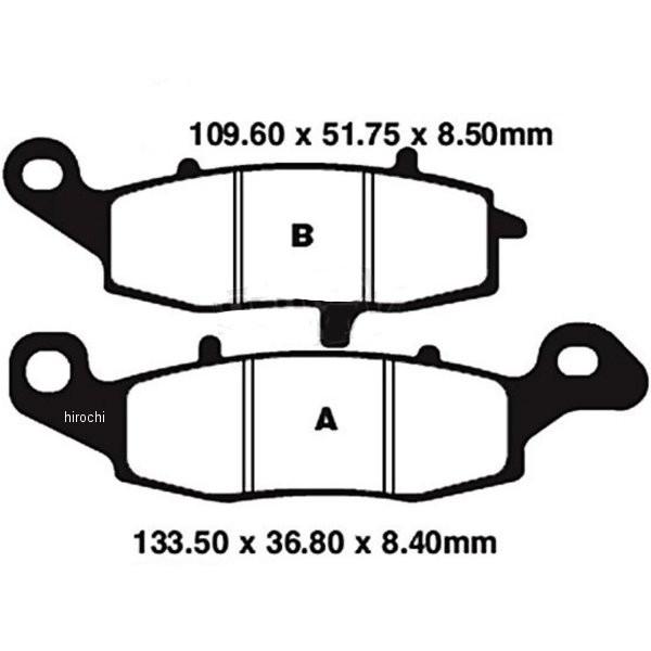 �yUSA�݌ɂ���z 1721-0849 EBC �C�[�r�[�V�[ �u���[�L�p�b�h �t�����g 98�N-08�N GSX750�AEX650 (EX-Performance �V���^�[�h) HD�X