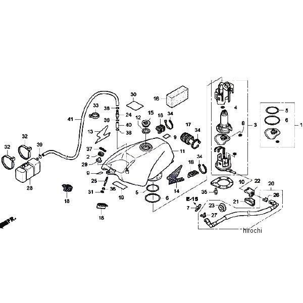 17528-NF4-000 �z���_���[�V���O HRC ���o�[,F�^���N�}�E���gB HD�X