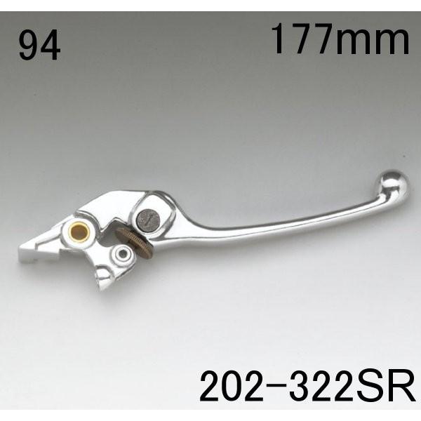 �y���[�J�[�݌ɂ���z 202-322SR �L�W�} ���o�[ �E�� 177mm �V���o�[ �z���_�p CBR1000XX X-11 CB1100SFy CB1300SF HD�X