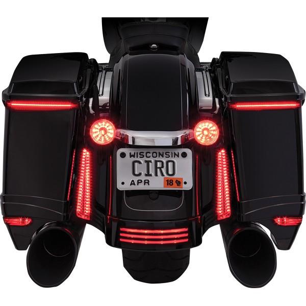 �yUSA�݌ɂ���z 2040-2027 �`�� CIRO LED�E�C���J�[ �T�h���p�b�N�p 97�N-13�N FLHT �� HD�X