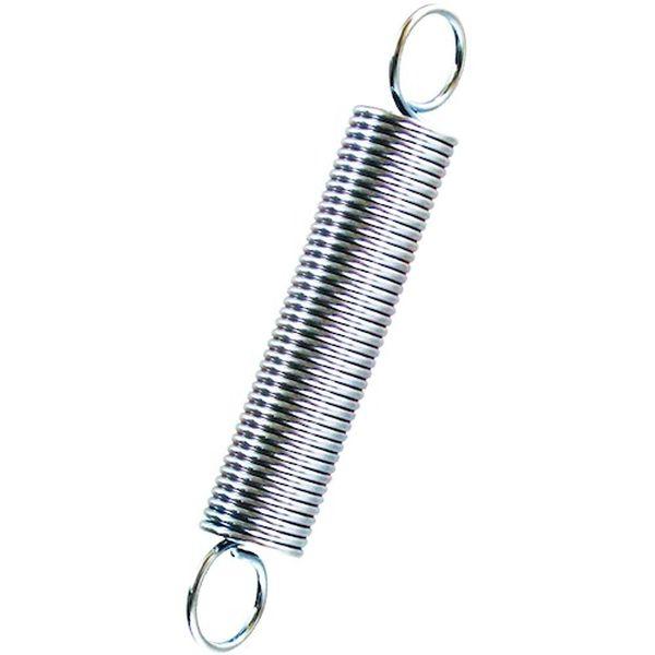 ・引張り方向に荷重を受ける用途に用いられるため、両端部がフック形状になっています。・線径d(mm)：1.0・外径D(mm)：10・自由高さL(mm)：60・ユニクロメッキ鋼線・適正な荷重を確認の上ご使用ください。・用途以外のご使用はおやめく...