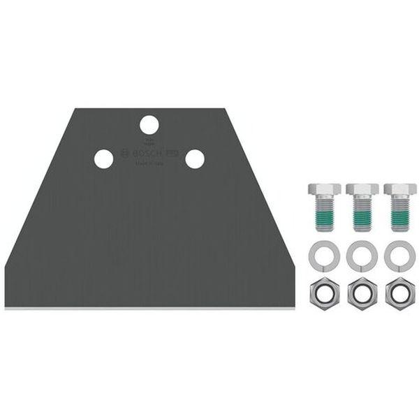 ・厚み1mmの極薄ブレードで鋭い刃先です。・替刃交換式で経済的です。・クッションフロアー・Pタイル剥がし作業に。・床面の付着物の清掃に。・建築現場でのコンクリートパネル面の清掃に。・屋上の防水材の張替えに。・適合機種：SDSプラスハンマード...