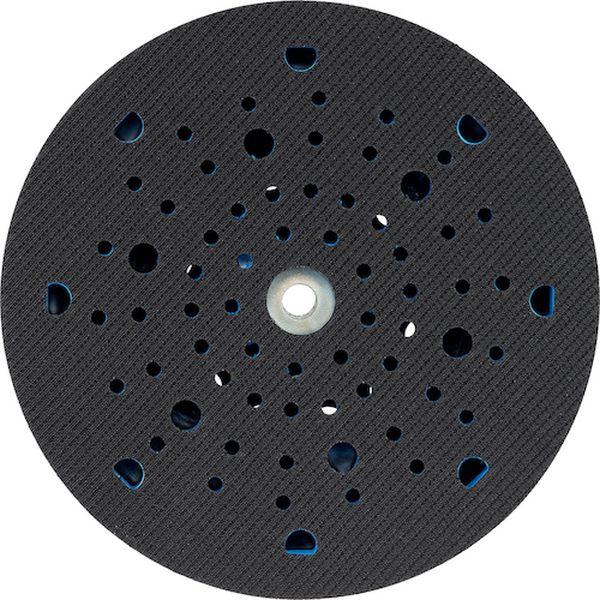 ・パッドに多くの吸塵用穴を配置し、マルチホールペーパーC470や、ネットサンディングディスクとの使用により効率よく吸塵します・マジック式です・一般的な研磨作業に・適合機種：GEX125AVE・サイズ(mm)：150・パッド寸法(mm)：15...