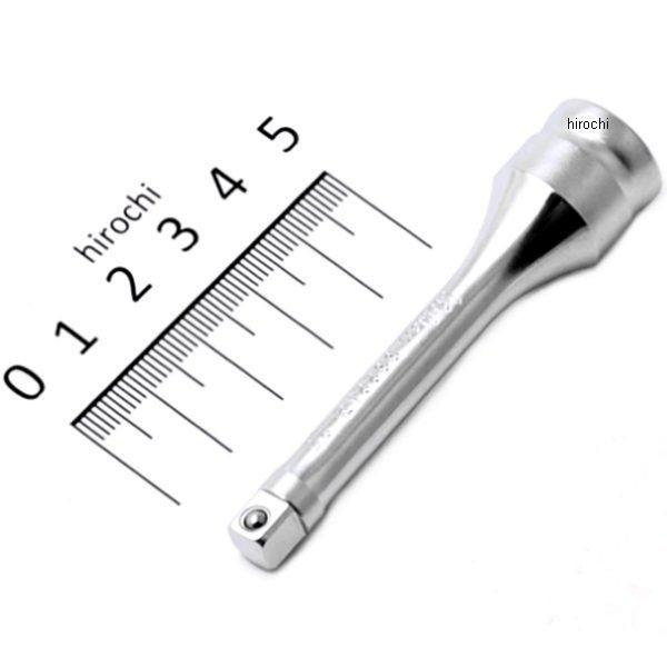 3322AZ-75 �R�[�P�� Ko-ken Z-EAL 3/8"(9.5mm)SQ. �G�N�X�e���V�����A�_�v�^�[(6.35sq.��) �S��75mm HD�X