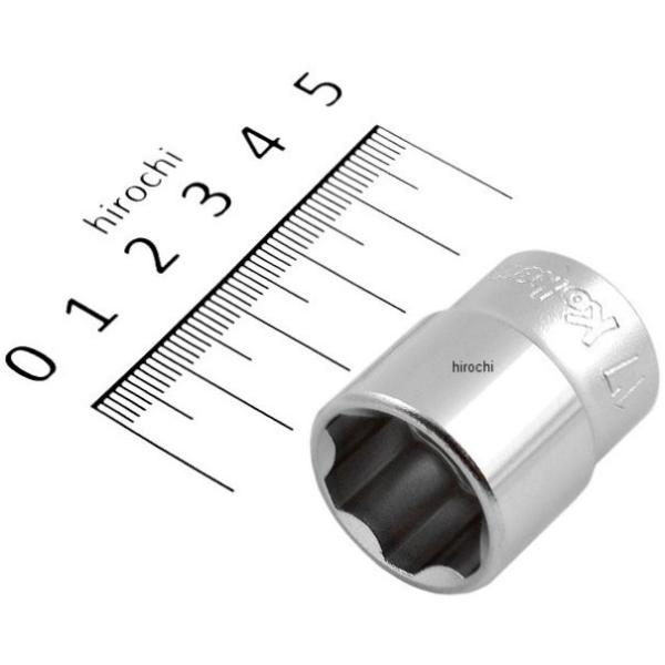 3410M-17-KK R[P Ko-ken 3/8C`sq T[tFCX\Pbg 17mm HDX
