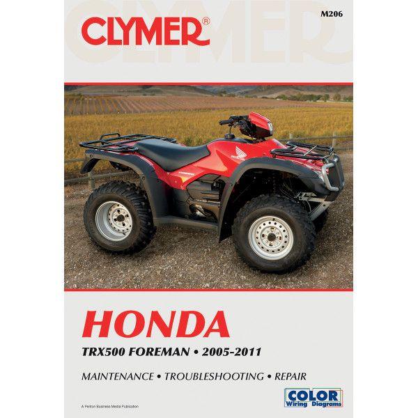 �yUSA�݌ɂ���z 4201-0209 �N���C�}�[ Clymer �}�j���A�� ������ 05�N-11�N �z���_ TRX500 HD�X