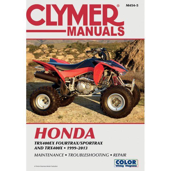�yUSA�݌ɂ���z 4201-0222 �N���C�}�[ Clymer �}�j���A�� ������ 99�N-13�N �z���_ TRX400X HD�X