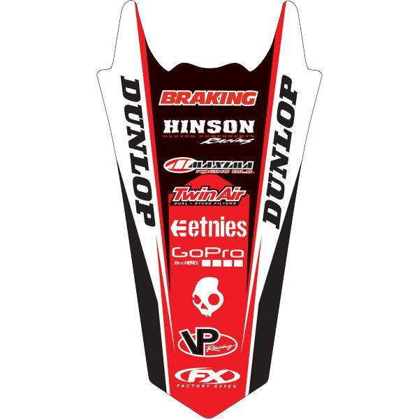 �yUSA�݌ɂ���z 4302-3583 �t�@�N�g���[FX FACTORY EFFEX �f�J�[�� ���A�t�F���_�[ 03�N-08�N CR85R�ACR80R HD�X