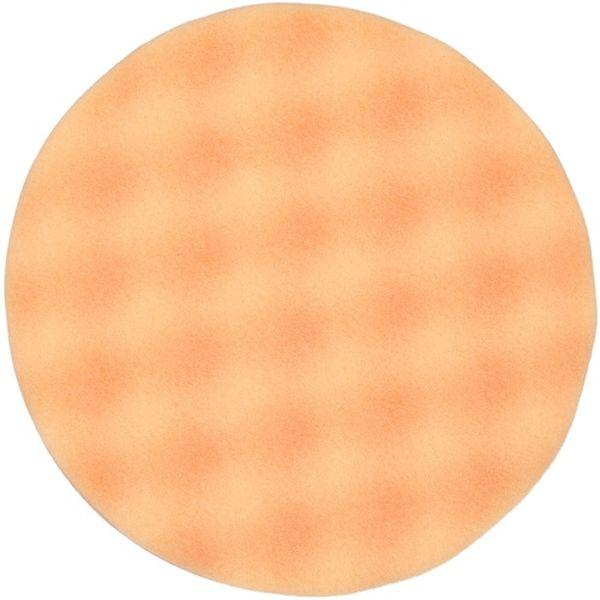 ・波型のバフは、使用時の発熱を抑え、長持ちします。・適度な硬さを持ち、優れた研磨力と仕上げ性も兼ね備えます。・コンパウンドと併用するスポンジのパッドとして。・一次磨き、目消しに。・バフサイズ(mm)：82・研磨力：大・色：オレンジ・適合機種...