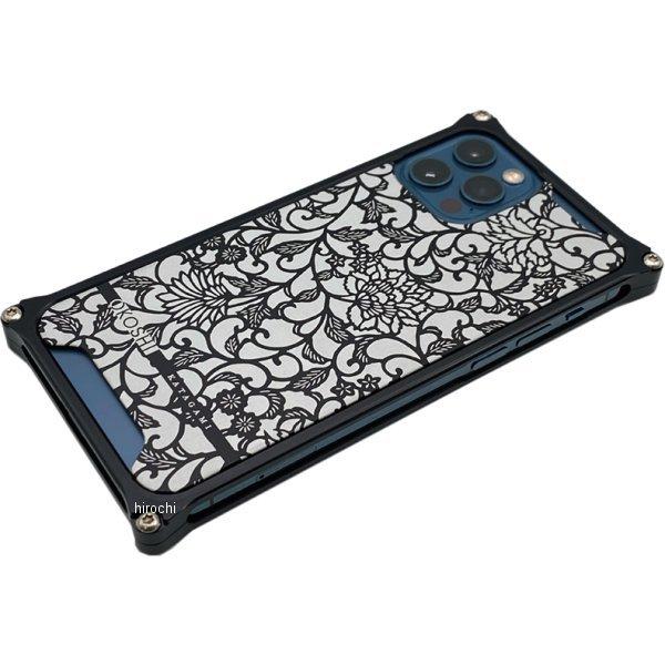 ギルドデザイン iPhone12ケース アラベスクブラック