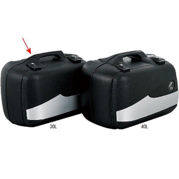 y[J[݌ɂz 610233 00 09 wvRAhxbJ[ HEPCO&amp;BECKER JUNIOR FLASH TChP[X 30L ubN/Vo[ EyA HDX