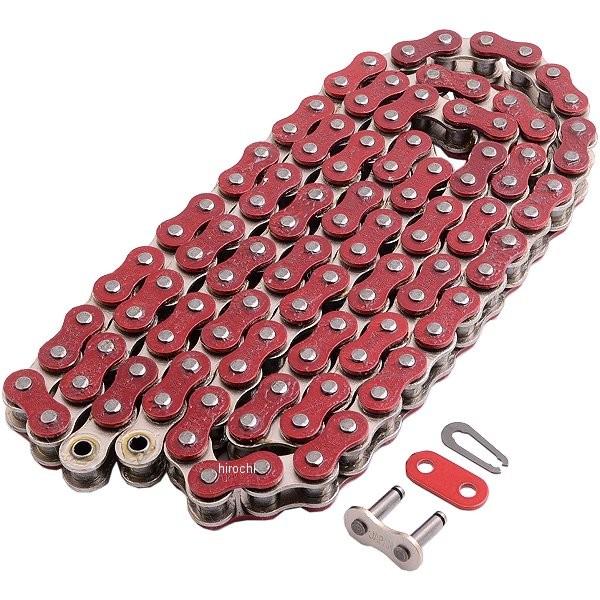 420SR EKチェーン 江沼チェーン シリーズ 赤/シルバー (106L