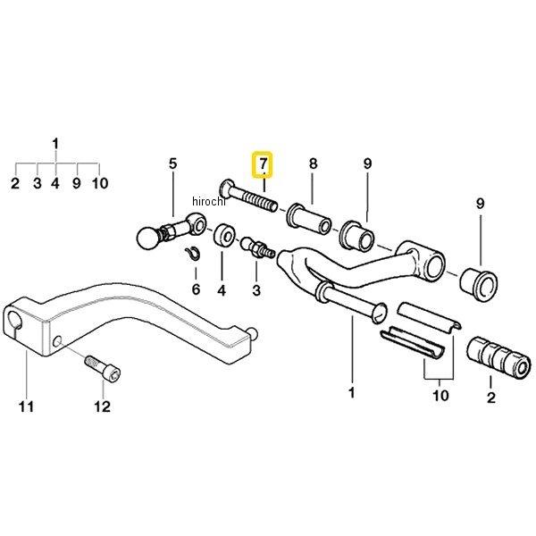 46521454158 BMW���� �t���b�g�w�b�h �X�N�����[ M10X50-8.8 HD�X