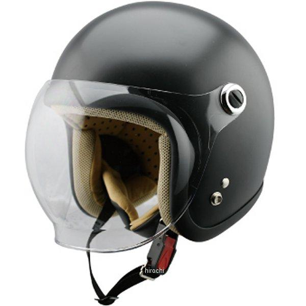 【メーカー在庫あり】 4984679513220 TNK工業 ジェットヘルメット CA-6 ハーフマットブラック キッズサイズ（54-56cm） HD店