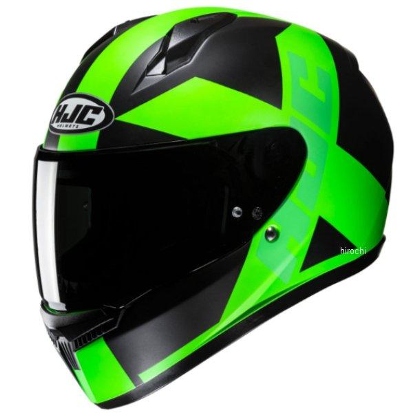 HJH259GR01XL エイチジェイシー HJC フルフェイスヘルメット C10 テズ フラッシュグリーン XLサイズ HD店