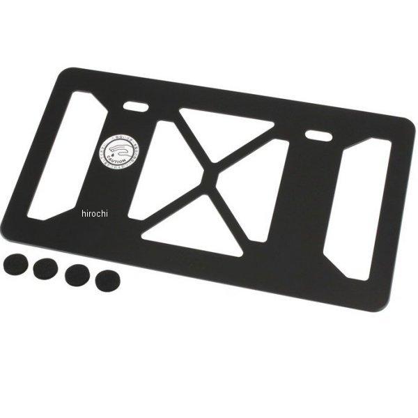 【メーカー在庫あり】 500391-06-10 ポッシュ POSH ライセンスバックプレート Lサイズ 250cc-400cc用 黒 HD店