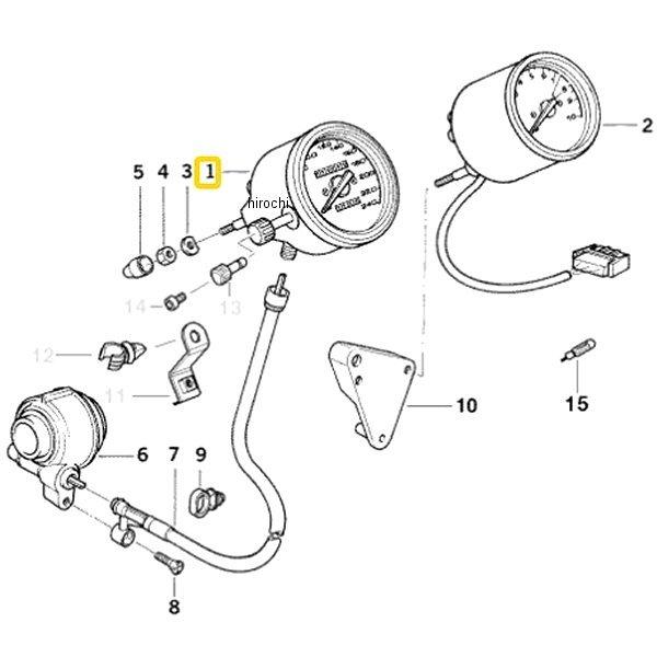 62122306505 BMW Xs[h [^[ MP/H-KM/H HDX