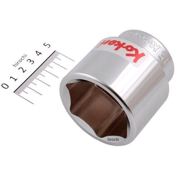 6400M-45-KK �R�[�P�� Ko-ken 3/4�C���`sq 6�p�X�^���_�[�h�\�P�b�g 45mm HD�X