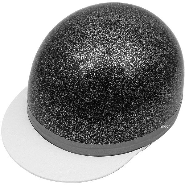 コルク半　ラメ　シルバー×ブラック　フリーサイズ 楽天市場】バイクヘルメット コルク半キャップ 銀 シルバーラメ 銀ラメ