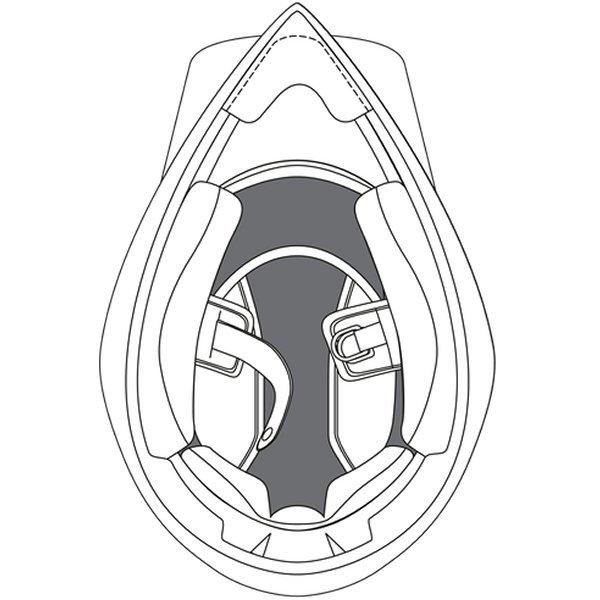 �y���[�J�[�݌ɂ���z KIT7630199904 �G�[�W�[�u�C AGV �N���E���p�b�h AX9�p �C���^�[�i�V���i���t�B�b�g XS�T�C�Y HD�X