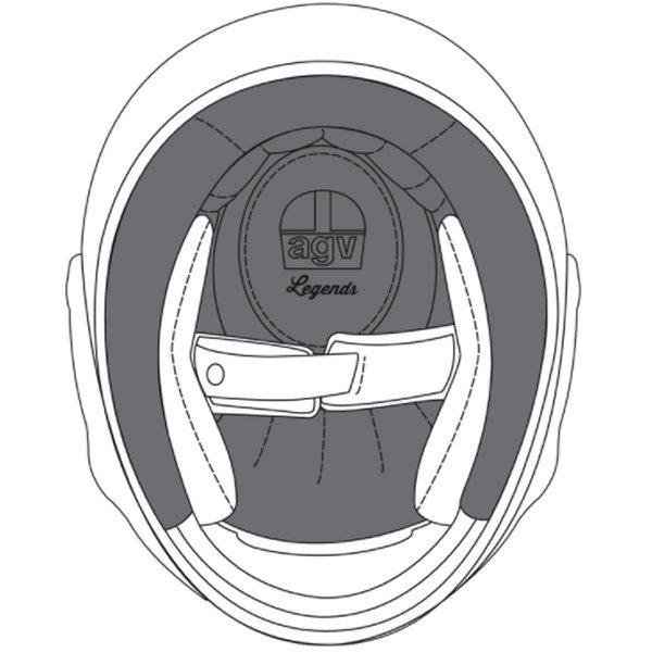 KIT77005001-XL �G�[�W�[�u�C AGV �N���E���p�b�h �A�W�A���t�B�b�g X101�p �� XL�T�C�Y HD�X