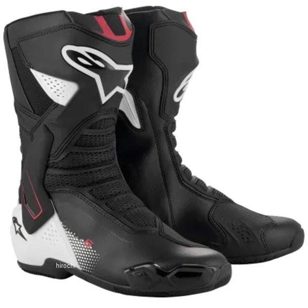Alpinestars バイクブーツ 黒/白 Alpinestars バイクブーツ ホワイト/ブラックサイズ30cm