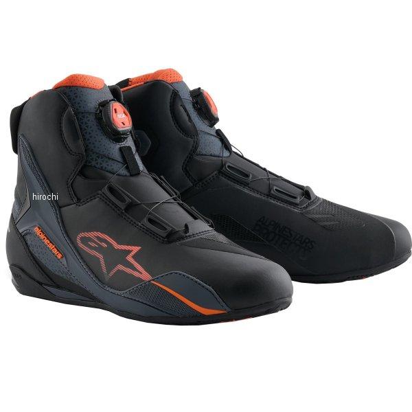 2511125 アルパインスターズ 春夏モデル シューズ FASTER-4  BOA SHOES ASIA 黒/グレー/オレンジ 9サイズ HD店