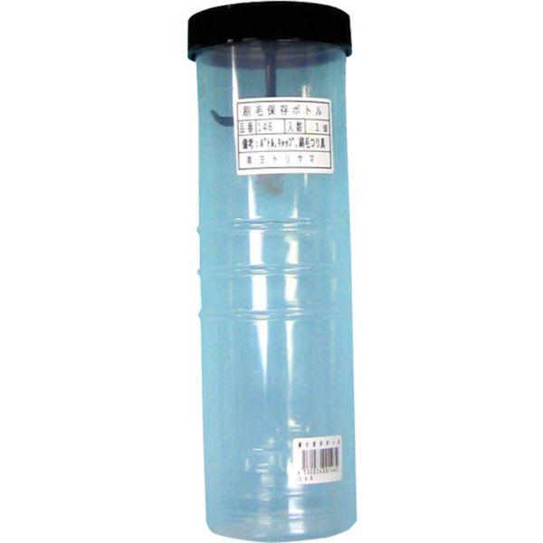 ・刷毛が2本入ります。・ハケの一時保管に。・高さ(mm)：300・内径(mm)：86・ハケ保存ボトル・ポリエチレン(PE)・火気のそばでは使用しないでください。・生産国 日本・JANコード 4532036001462・質量 154g・コード...