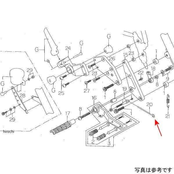 9074-001-00 ビート BEET リターンスプリングロッド No2 HD店