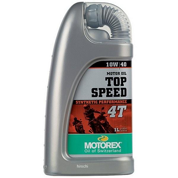 y[J[݌ɂz 97798 gbNX MOTOREX TOP SPEED MC 4T 10W-40 4TCNIC 1L HDX