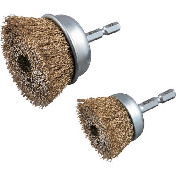 ・削り過ぎたくない部位用はフレキシブルシャフト、固着した錆をしっかり取りたい部位用は一体物シャフトで、各部位別に適した仕様でラインナップ。・(六角軸付ポリッシャ)足廻りの各部位用。・外径(mm)：40・ブラシ根本径(mm)：34・全長(mm...