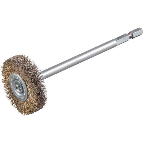 ・削り過ぎたくない部位用はフレキシブルシャフト、固着した錆をしっかり取りたい部位用は一体物シャフトで、各部位別に適した仕様でラインナップ。・(六角軸付ポリッシャ)足廻りの各部位用。・外径(mm)：50・ブラシ根本径(mm)：50・全長(mm...