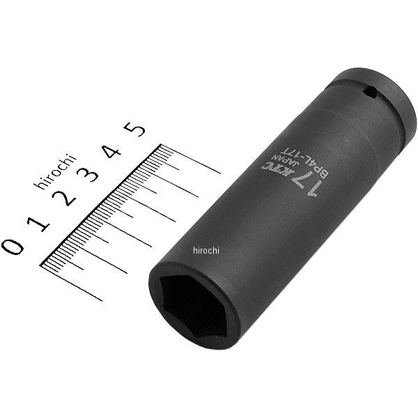 �y���[�J�[�݌ɂ���z BP4L-17T-KC KTC ���s�@�B�H�� 12.7sq �C���p�N�g�����`�p�\�P�b�g(�f�B�[�v����) 17mm HD�X