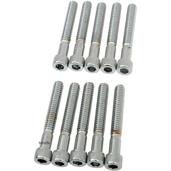 �yUSA�݌ɂ���z DS-190540 DRAG �Z�p���t���{�^���{���g 1/4"-20 x 1.75�C���`(44mm) �N���[��/���[���b�g (10����) HD�X