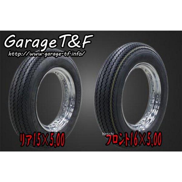 DS400TR14 ガレージT＆F unilli ユナリ ビンテージタイヤ 前後SET