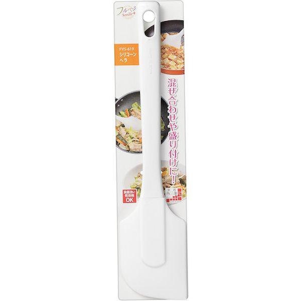 ・お菓子づくりや調理中の、すくう・まぜる・のばすに最適です。・普段のお料理や、お菓子作りに。・色：ホワイト・全長(mm)：275・ヘラ部：シリコーンゴム、 ハンドル：ポリプロピレン・生産国 日本・JANコード 4962336612431・質...