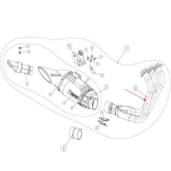 H-Y8R3 AN|rb` AKRAPOVIC yAwb_[`[u [VOC 14Nȍ~ MT-09 XeX HDX