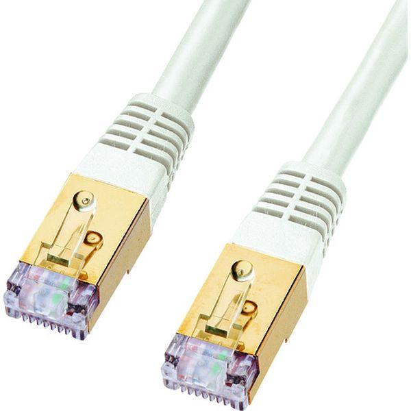 ■SANWA カテゴリ7LANケーブル20m〔品番:KBT720WN〕【2013323:0】[店頭受取不可] SANWA SUPPLY（サンワサプライ） 【メーカー在庫あり】 KB-T7-20WN