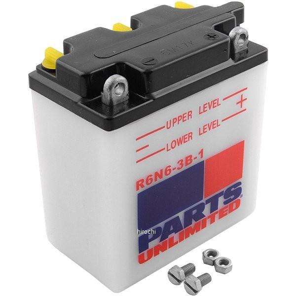 �yUSA�݌ɂ���z R6N6-3B-1 �p�[�c�A�����~�e�b�h Parts Unlimited �t�� �o�b�e���[ �J���^ 6V Y6N6-3B-1 HD�X