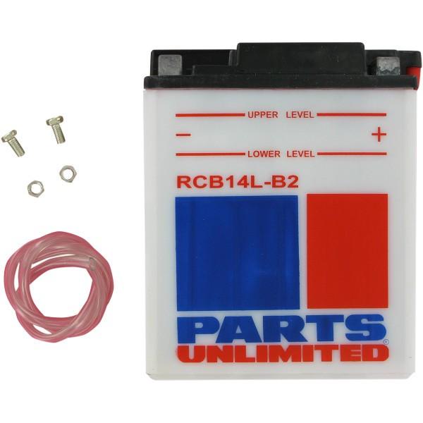 �yUSA�݌ɂ���z RCB14L-B2 �p�[�c�A�����~�e�b�h Parts Unlimited �t�� �ϋv�o�b�e���[ �J���^ 12V YB14L-B2 HD�X