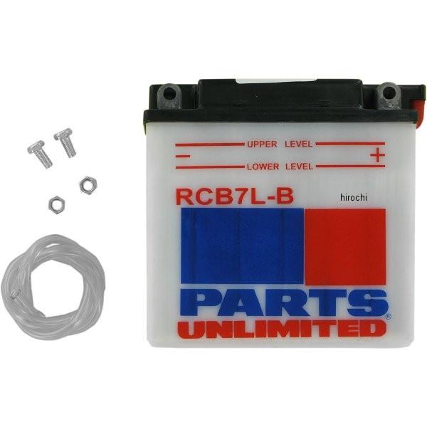 �yUSA�݌ɂ���z RCB7L-B �p�[�c�A�����~�e�b�h Parts Unlimited �t�� �ϋv�o�b�e���[ �J���^ 12V YB7L-B HD�X