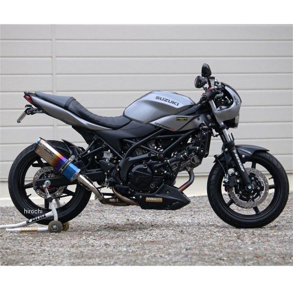 SV650用　WR'S製JMCA対応スリップオン。 sb3650jm SB3650JM ダブルアールズ WR'S スリップオンマフラー SS-OVAL JMCA認証