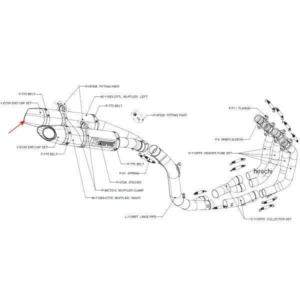 V-EC59 1860-0216 AN|rb` AKRAPOVIC yAGhLbv 07N-08N YZF-R1 J[{ HDX