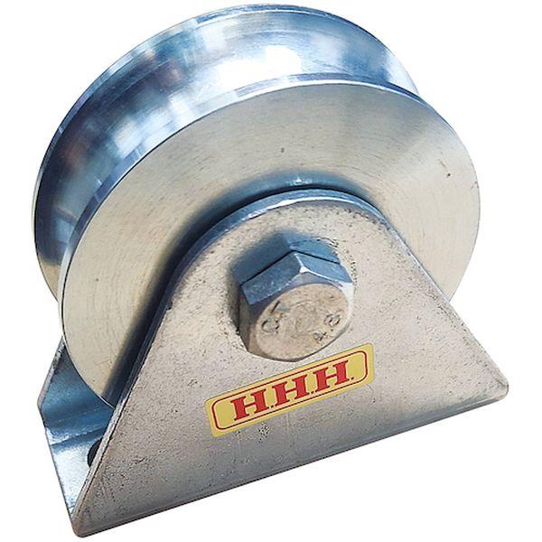 ・省スペース設計で場所を取りません・荷物の引き上げ、ロープガイドなど・基本使用荷重(t)：0.35・最大使用ロープ径(mm)：14・車数：1・車径(mm)：70・外径(mm)：57・溝径(mm)：16・スチール・生産国 中国・JANコード ...