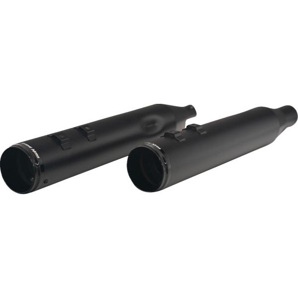 【USA在庫あり】 1801-1829 クロームワークス Khrome Werks マフラー 4.5" TWIN CAM ブラック RACE TIP SP店