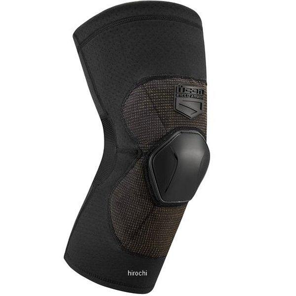 2704-0500 アイコン ICON 膝インナープロテクター FA COMPRESSION 黒 S